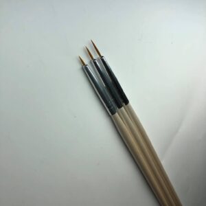 Díszítő ecset szett vékony 0 3db