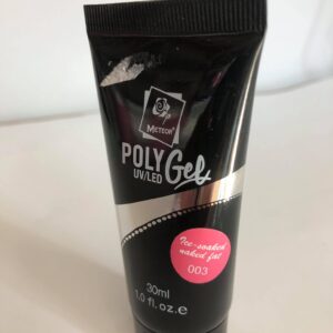 Meteor poly gél Ice soaked naked flat