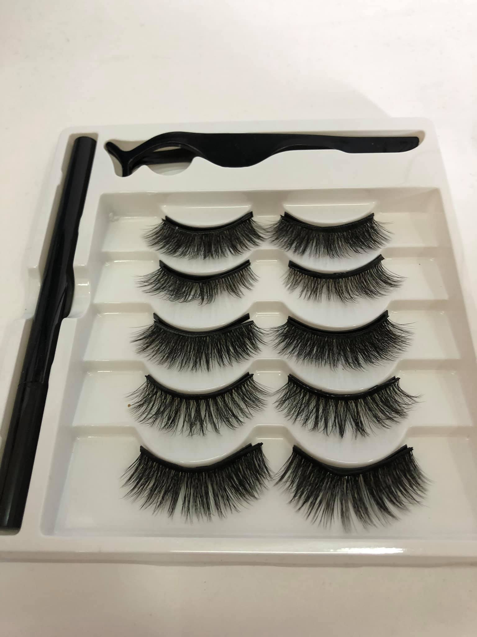 Mágneses műszempilla 5 pár